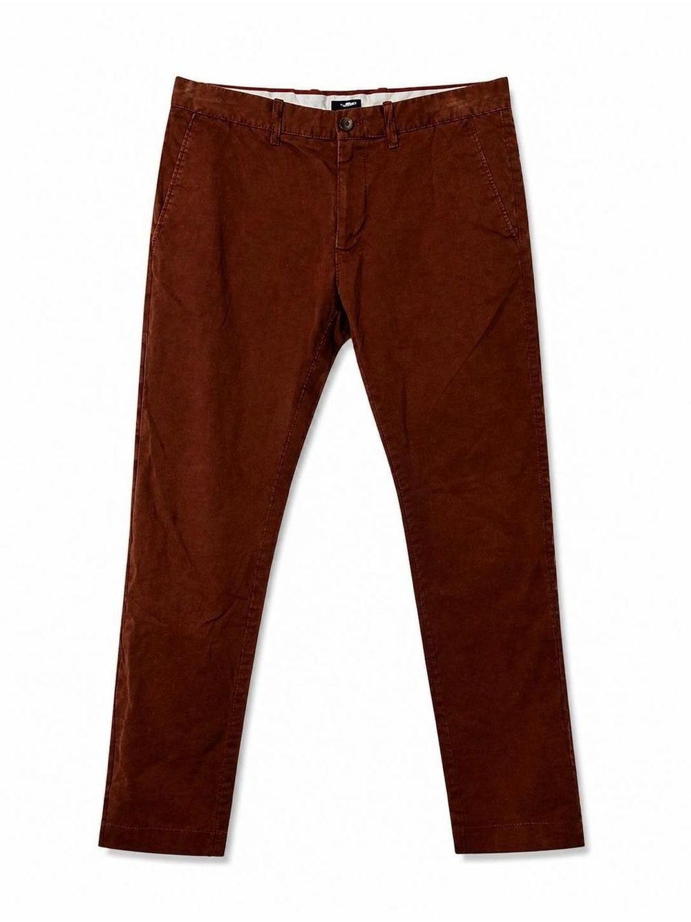 J. Crew Flex Slim Pants in Red/Brown